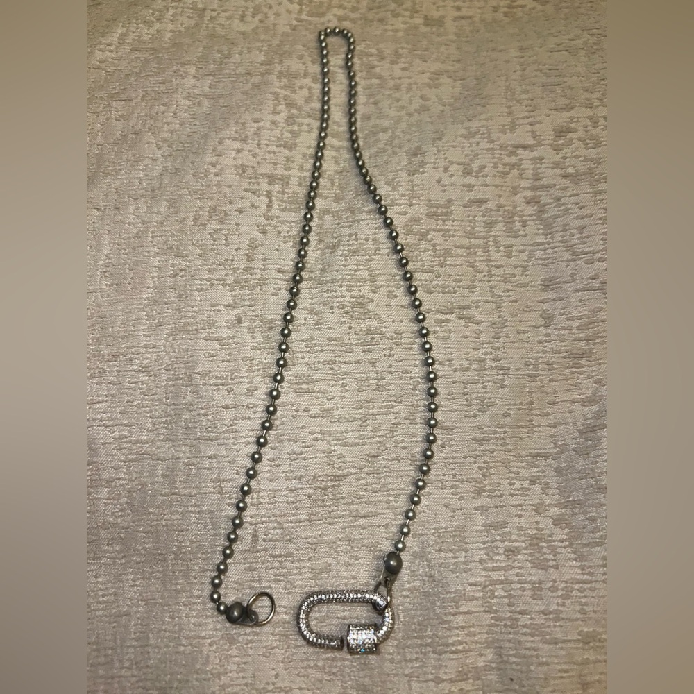 Silver necklace